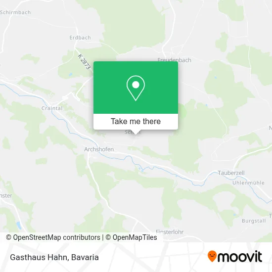 Gasthaus Hahn map