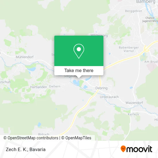 Zech E. K. map