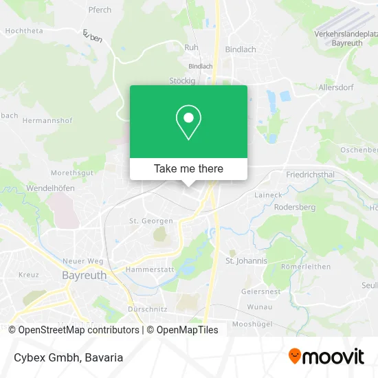 Cybex Gmbh map