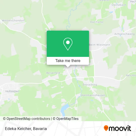 Edeka Keicher map