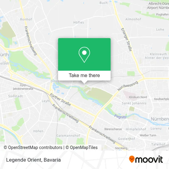 Legende Orient map