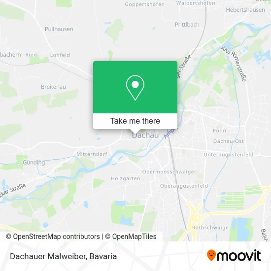 Dachauer Malweiber map