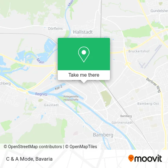 C & A Mode map