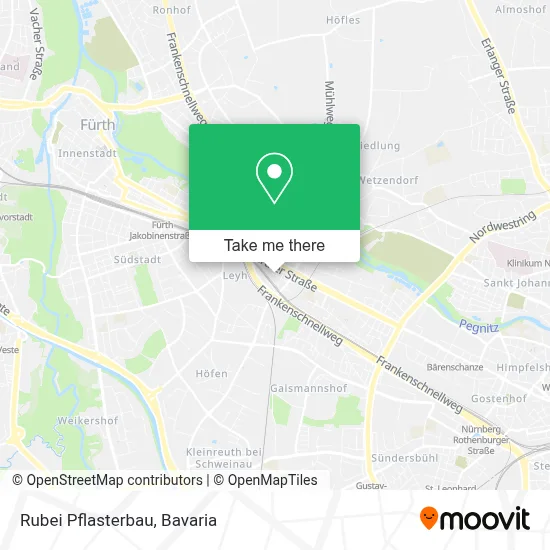 Rubei Pflasterbau map