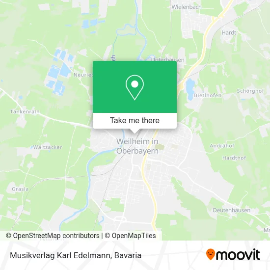 Musikverlag Karl Edelmann map