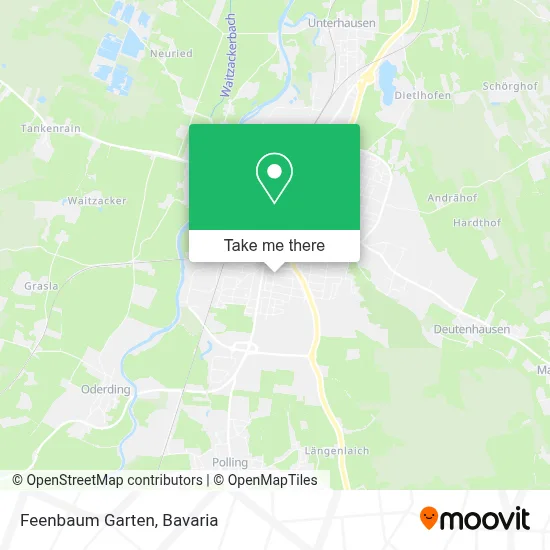 Feenbaum Garten map