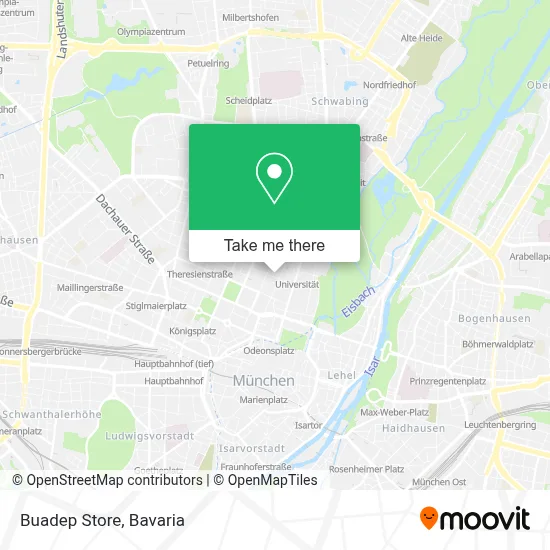 Buadep Store map
