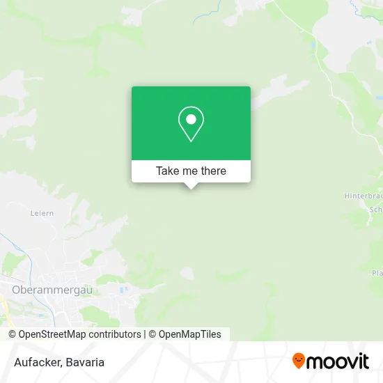 Aufacker map