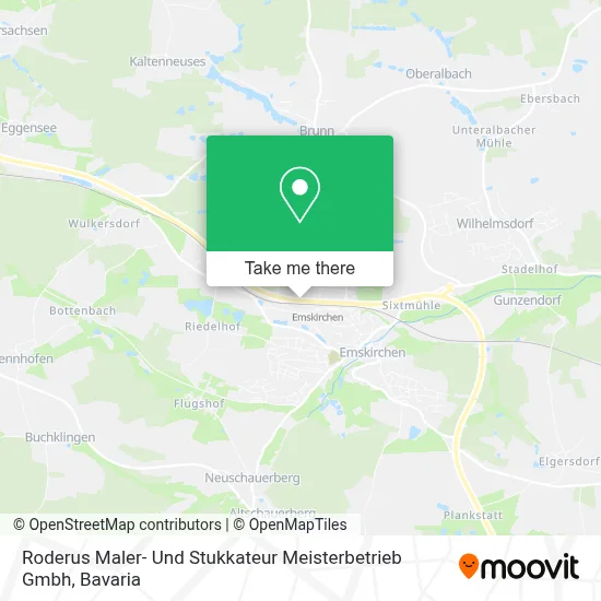Roderus Maler- Und Stukkateur Meisterbetrieb Gmbh map