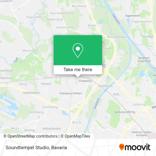 Soundtempel Studio map