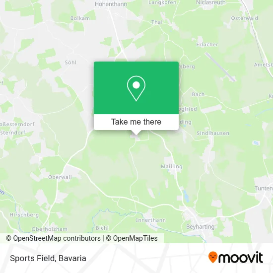 Sports Field map