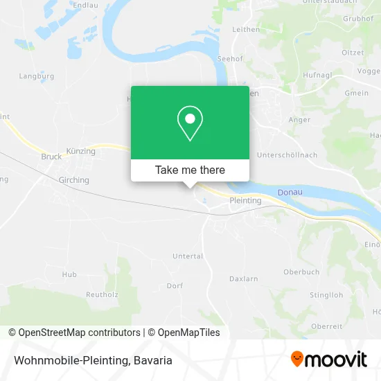 Wohnmobile-Pleinting map