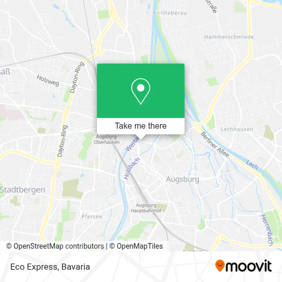 Eco Express map