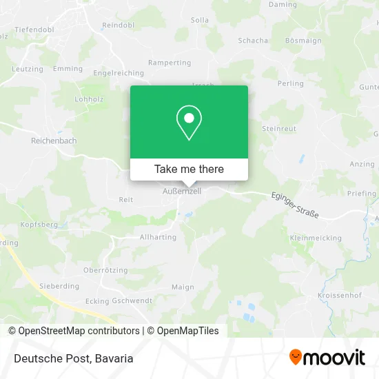 Deutsche Post map