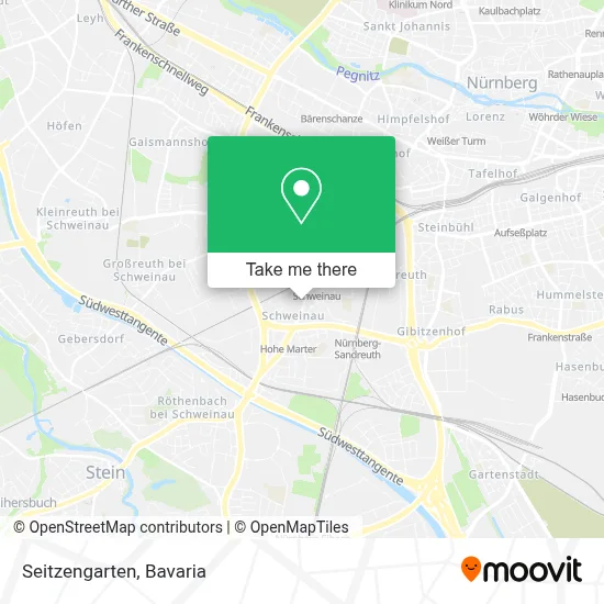 Seitzengarten map