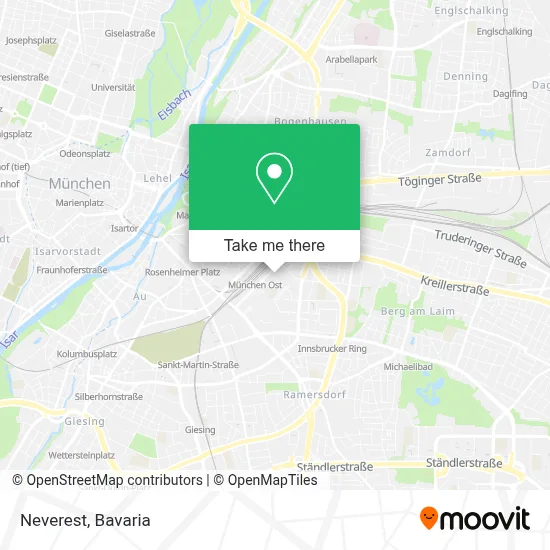 Neverest map