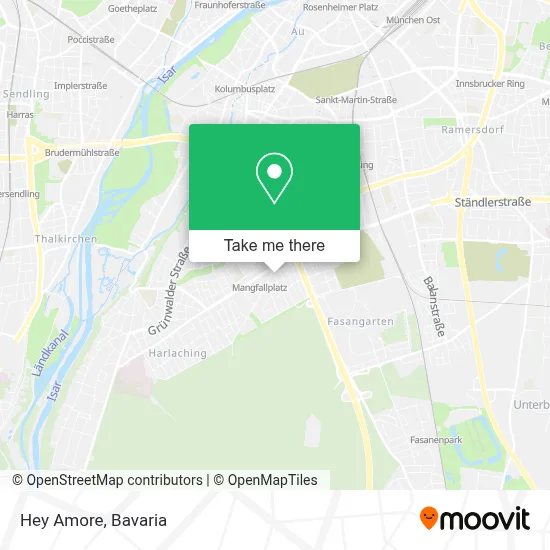 Hey Amore map