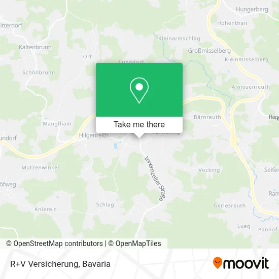 R+V Versicherung map
