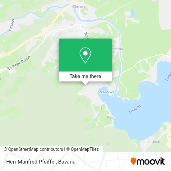 Herr Manfred Pfeiffer map