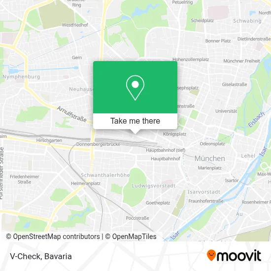 V-Check map