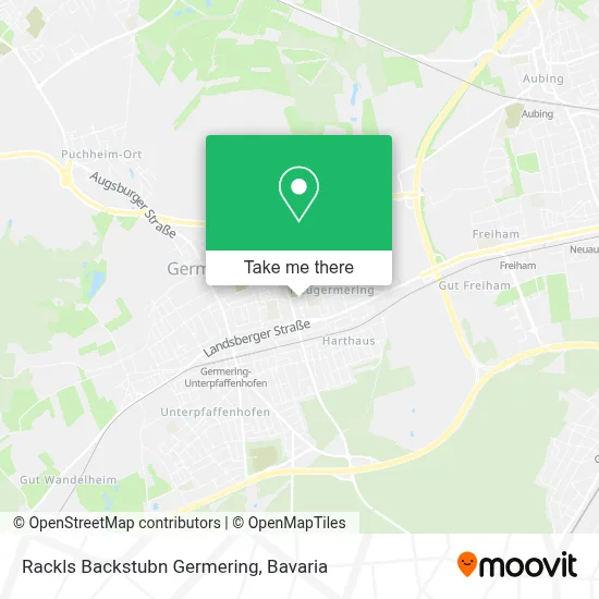 Rackls Backstubn Germering map