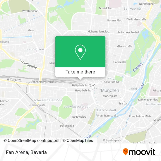 Fan Arena map