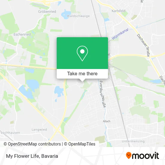 My Flower Life map