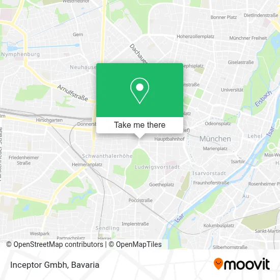 Inceptor Gmbh map