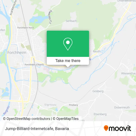 Jump-Billiard-Internetcafe map