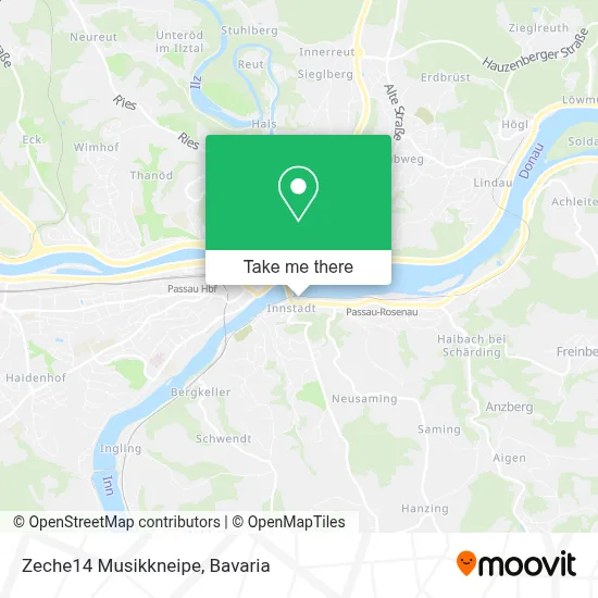 Zeche14 Musikkneipe map
