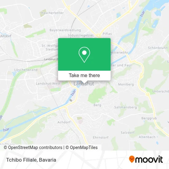Tchibo Filiale map