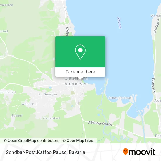 Sendbar-Post.Kaffee.Pause map