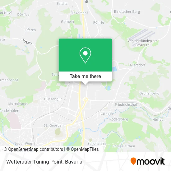 Wetterauer Tuning Point map