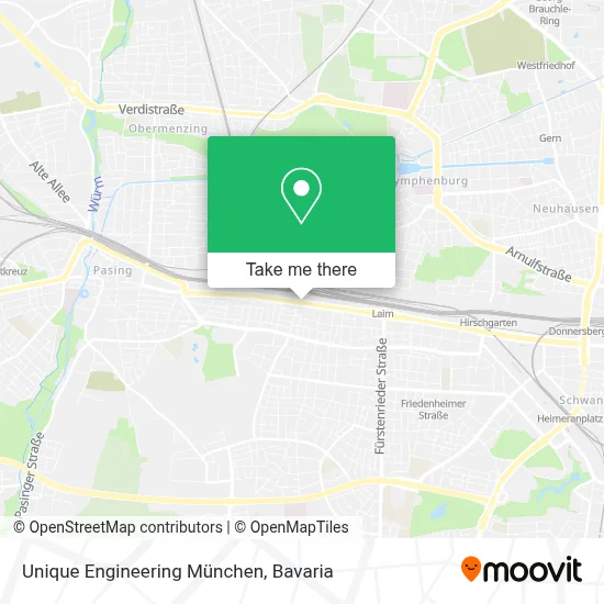 Unique Engineering München map