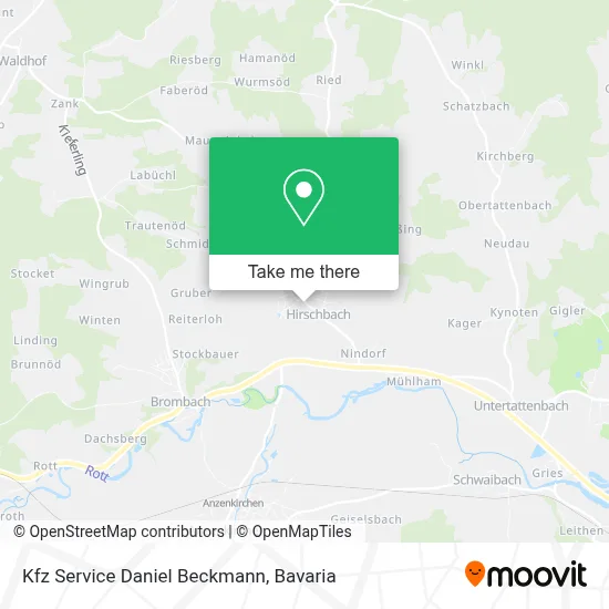Kfz Service Daniel Beckmann map