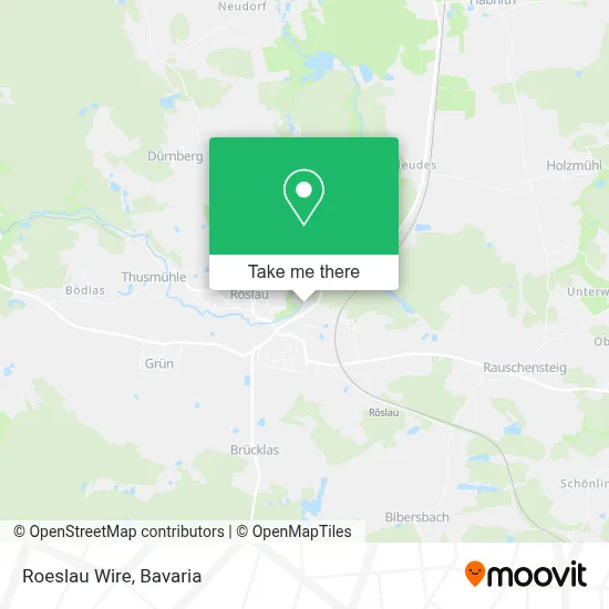 Roeslau Wire map