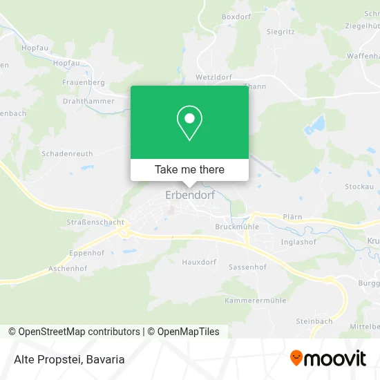 Alte Propstei map