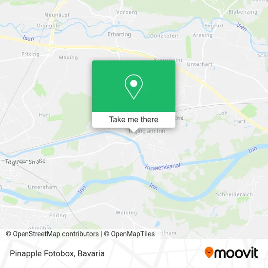 Pinapple Fotobox map