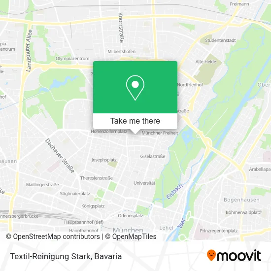 Textil-Reinigung Stark map