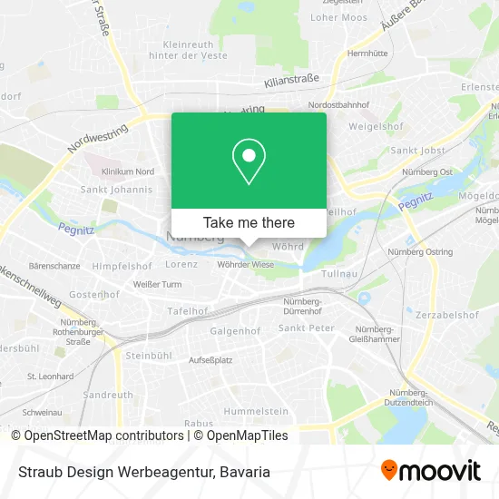 Straub Design Werbeagentur map