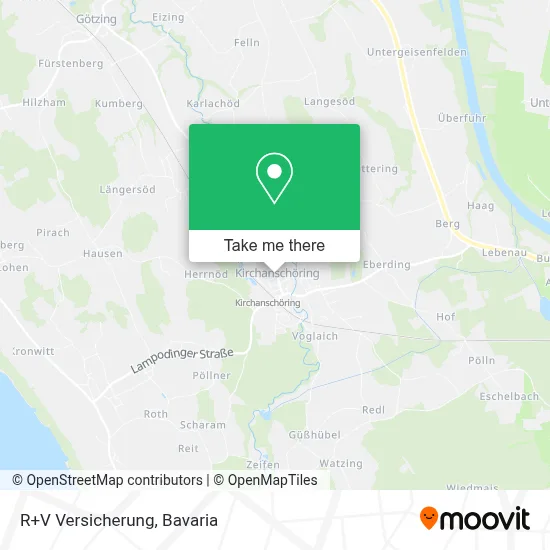 R+V Versicherung map