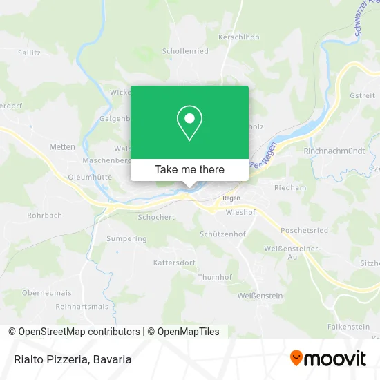 Rialto Pizzeria map