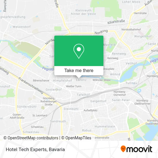 Hotel Tech Experts map