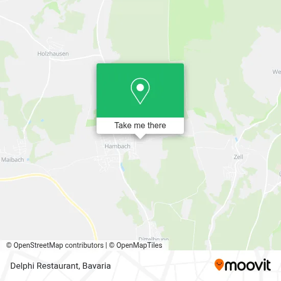 Restaurant Delphi map