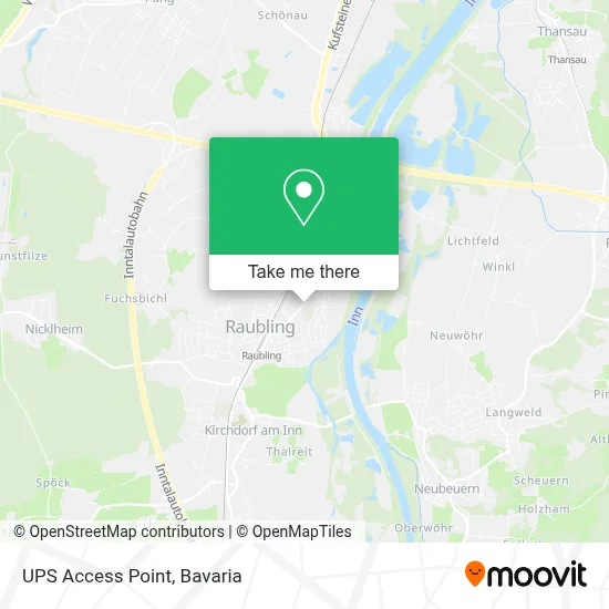 Ups Access Point map