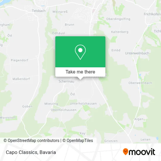 Capo Classics map