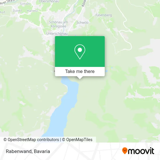 Rabenwand map
