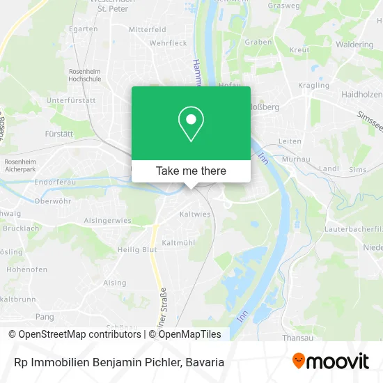 Rp Immobilien Benjamin Pichler map
