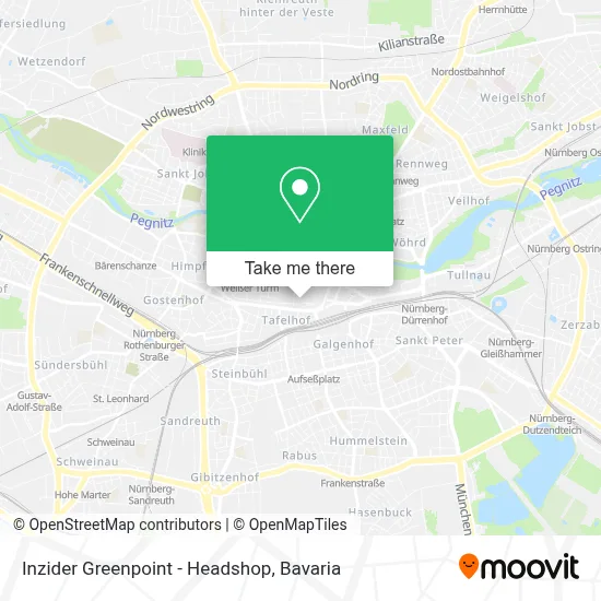 Inzider Greenpoint - Headshop map