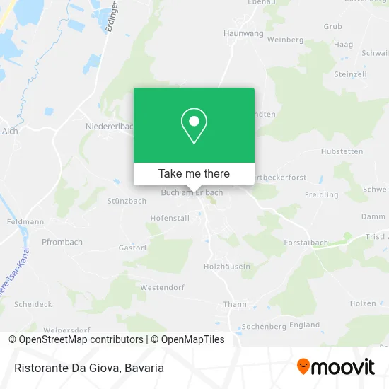 Ristorante Da Giova map